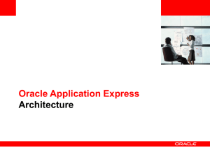 Oracle Application Express (Web Application Development)