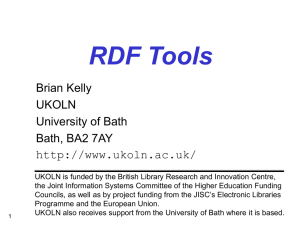 RDF Tools