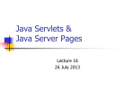 Introduction to Java Servlets(26th July 2013)