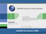 OWASPEU_SourceReview