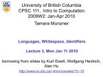 PPT - UBC Department of Computer Science