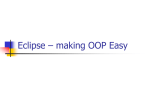 Lecture on Eclipse