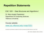 ppt - Villanova Department of Computing Sciences