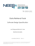 TR-2005-[ID] Data Retrieval Tools  Software Design Specification