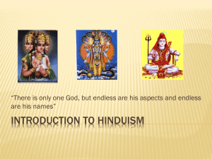 Introduction to Hinduism