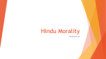 Hindu Morality