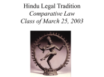 Hindu Legal Tradition