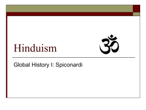 Hinduism - White Plains Public Schools