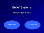 Belief Systems of South Asia Notes