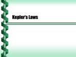 Kepler's Laws - Northern Illinois University