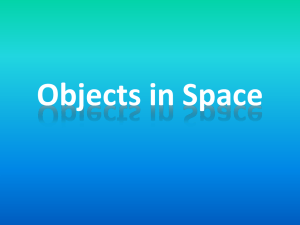 Objects in Space - Salem City Schools