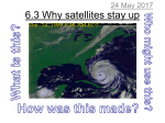 6.3 Why satellites stay up