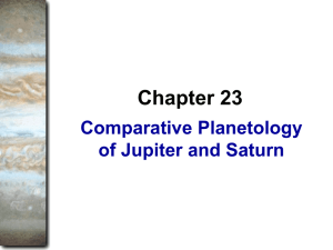 Chapter 23: Comparative Planetology of Jupiter and Saturn
