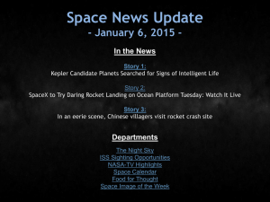 Space News Update