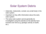 The Formation of the Solar System