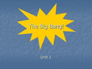 The Big Bang!