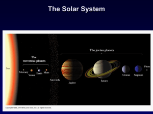 Geology of the Solar System - PLC-METS