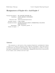 Biosignatures of Kepler 62 e And Kepler f