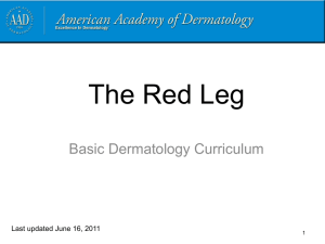 Case Four, Question 1 - American Academy of Dermatology