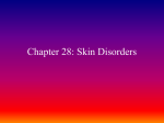 Chapter 28: Skin Disorders - Kent City School District