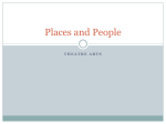 Theatre Places and People PowerPoint
