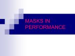 MASKS IN PERFORMANCE