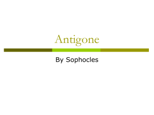 Antigone - Dr. Chavez's Site-