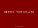 Japanese Classical theatre and Dance