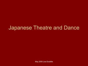 Japanese Classical theatre and Dance