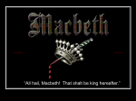 Background to Macbeth 2
