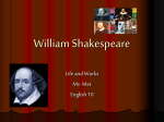 Introduction to William Shakespeare