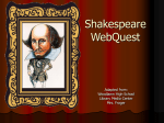 Shakespeare Web Search