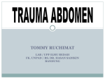 7. Trauma Abdomen - Akademik Ciamik 2010