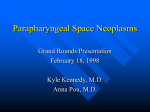 Parapharyngeal Space Neoplasms