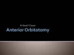 Anterior Orbitotomy
