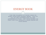 energy book content