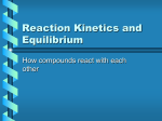 Reaction Kinetics