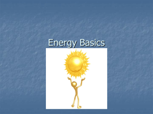 Energy Basics