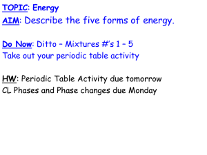 Electrical Energy