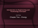 Chapter 2 - Energy