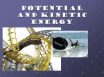 Kinetic and Potential energy ppt