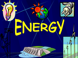 ENERGY is…