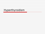 Hyperthyroidism