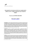 MECANISMOS DE REGULACIÓN DEL ANABOLISMO OBESO Francisco José ORTEGA DELGADO