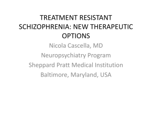 DBS IN TREATMENT RESISTANT SCHIZOPHRENIA