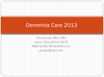 Dementia Care 2013
