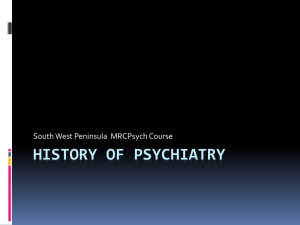 HistoryofPsychiatry-DrDelgado