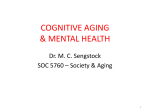 III. Mental Health and Aging