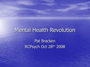 Mental Health Revolution