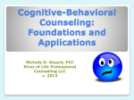 Doing Cognitive-Behavioral Therapy With Depressed
